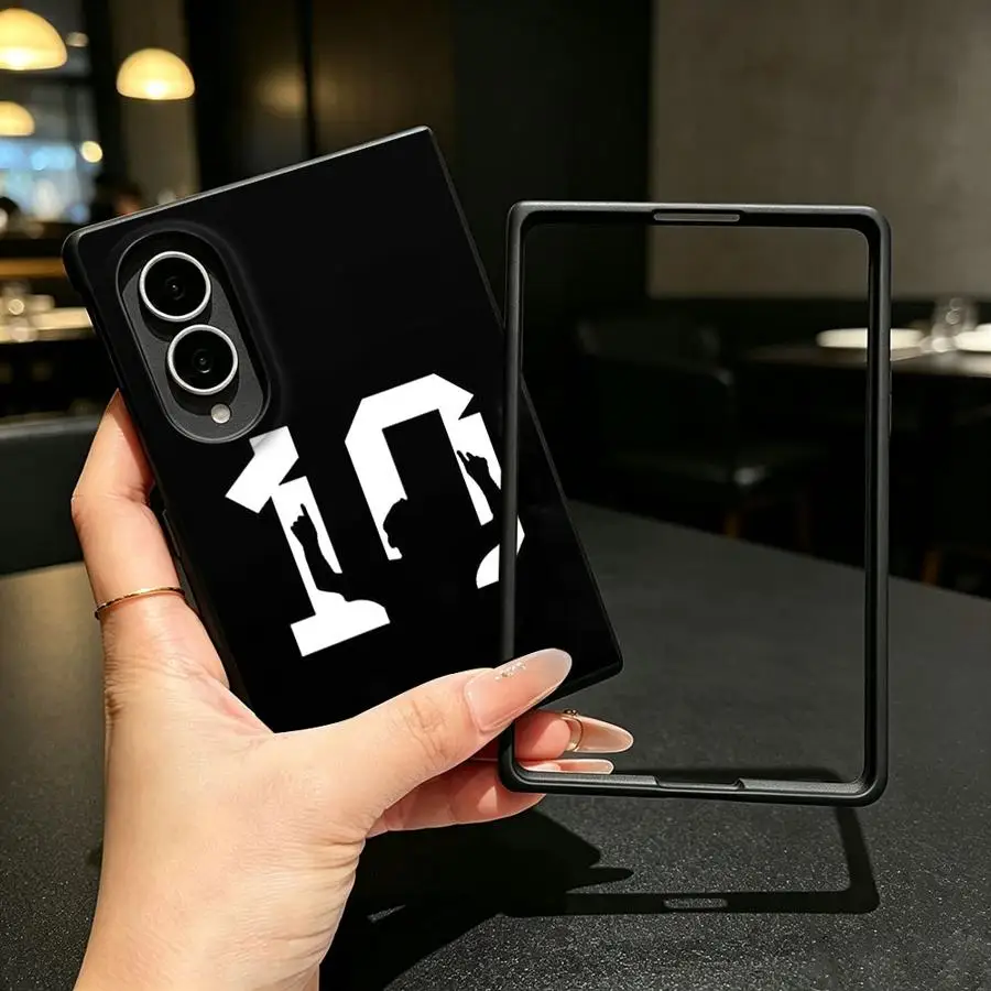 Creative Number 10 Luxury Phone Cover Case for Samsung Galaxy ZFold Wide Z Fold 8 ZFold8 Z Fold8 Wide