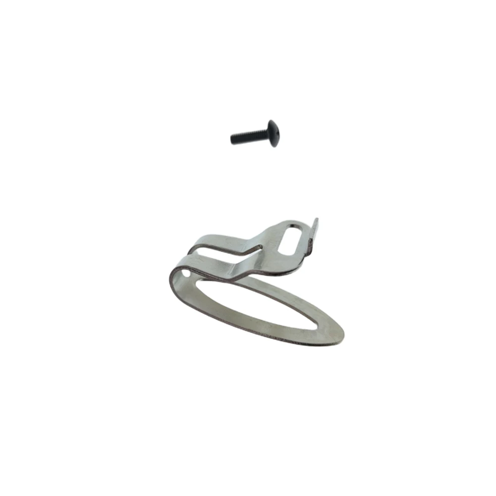 1pcs Stainless Steel Belt Hook Clip With Screws For Electric Cordless Drill 331-277 331277 329686 Power Tools Accessories