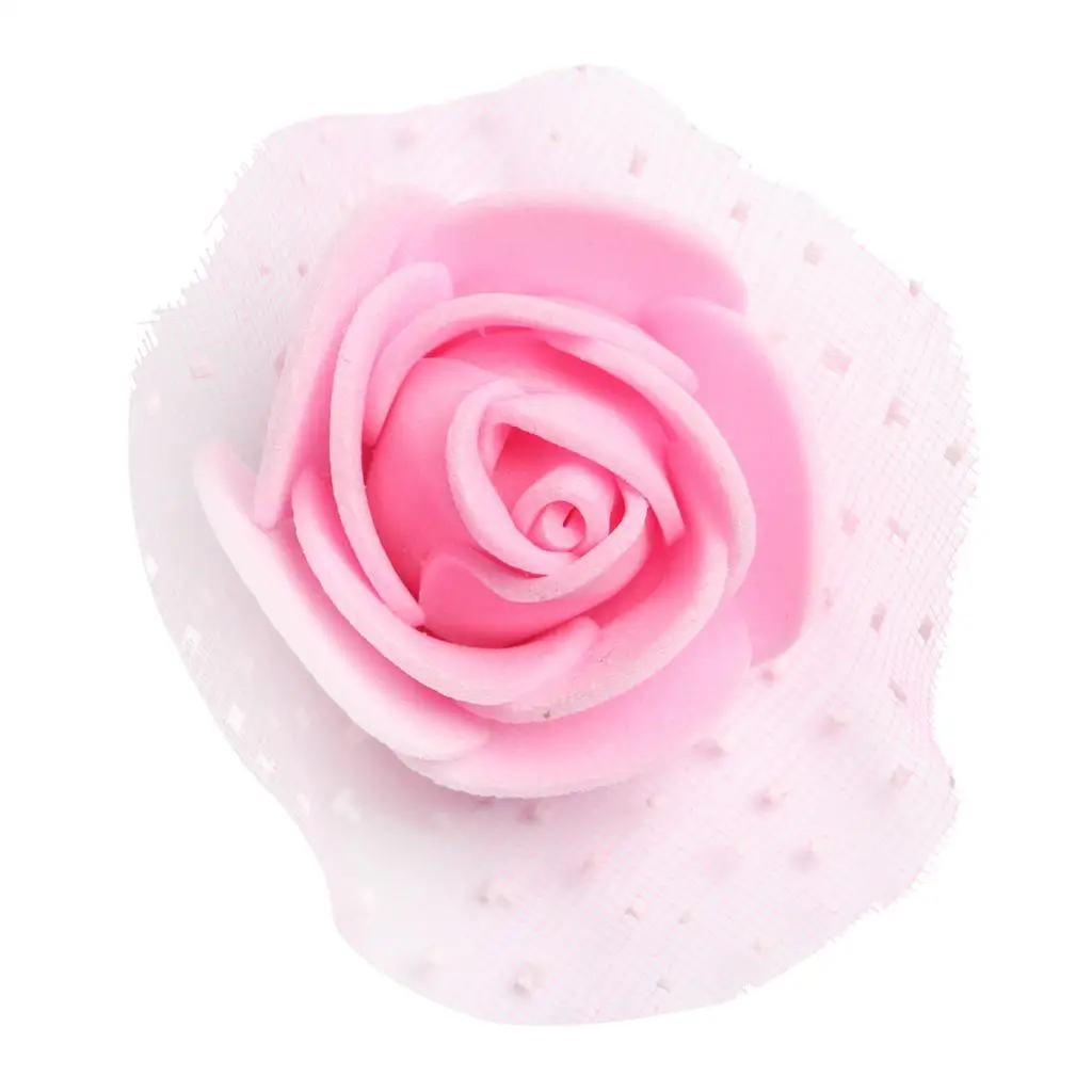 100x رأس إسفنجي مصنوع من الحرف الاصطناعية كرات التقبيل باقة الزفاف #6