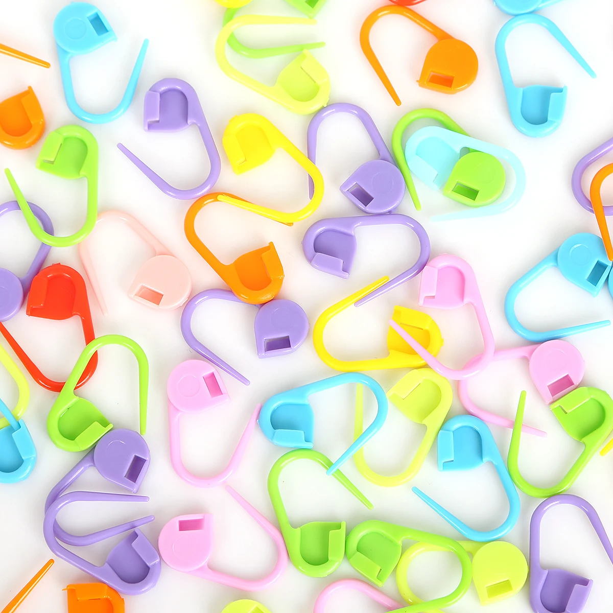 10pcs Plastic Mark Buckle Knitting Yarn Crochet Accessories Marker Tool Weaving Sewing Tools & Accessory