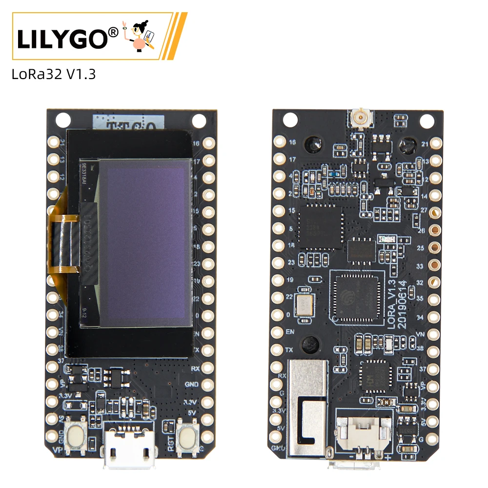 LILYGO® LoRa32 V1.3 ESP32 LoRa płyta rozwojowa SX1276 868/915Mhz bezprzewodowy moduł Bluetooth WIFI 0.96 Cal OLED ekran Arduino