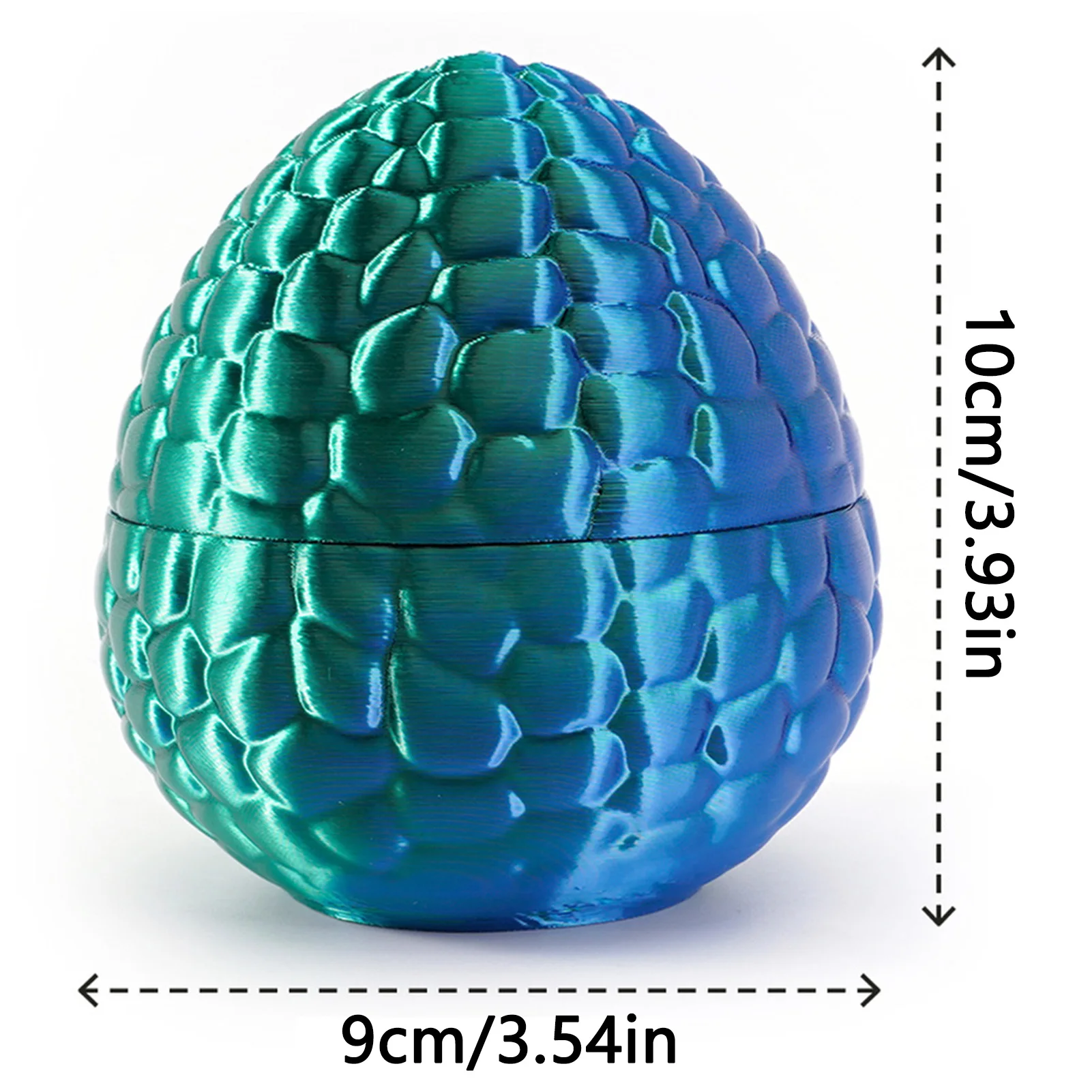 50cm Creative Decompression Snake Egg Pendulum 3D Printing Complete Set of Gifts Colorful Set Toys Colorful Desktop Decoration