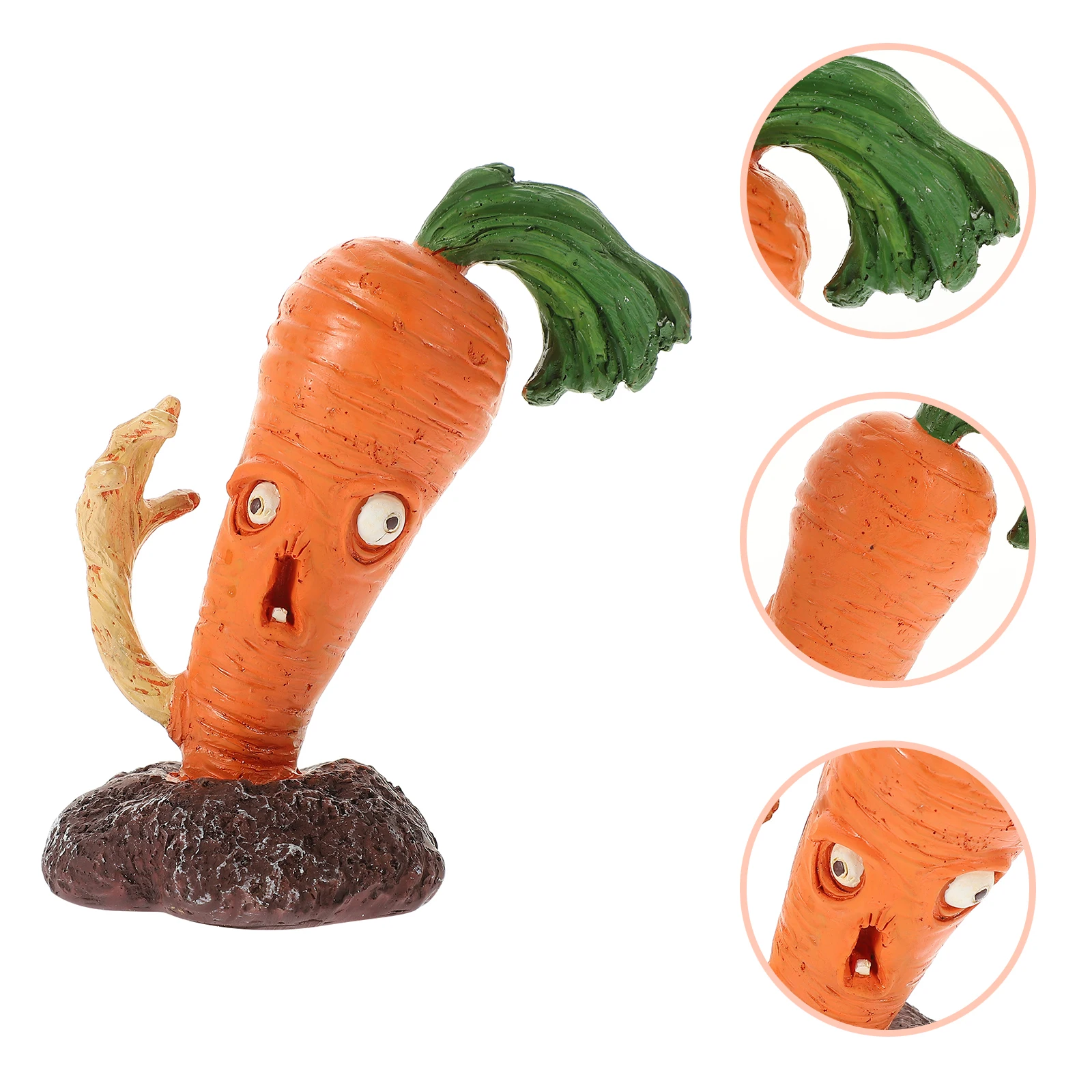 

Decorations Carrot Zombie Ornaments Scary Halloween Horror Dining Table Garden Outdoor