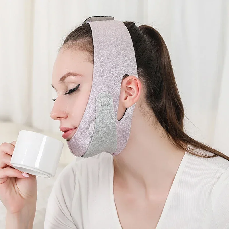 Facial Slimming Bandage Relaxation Lift Up Belt Shape Lift Reduce Double Chin Face Thining Band Massage