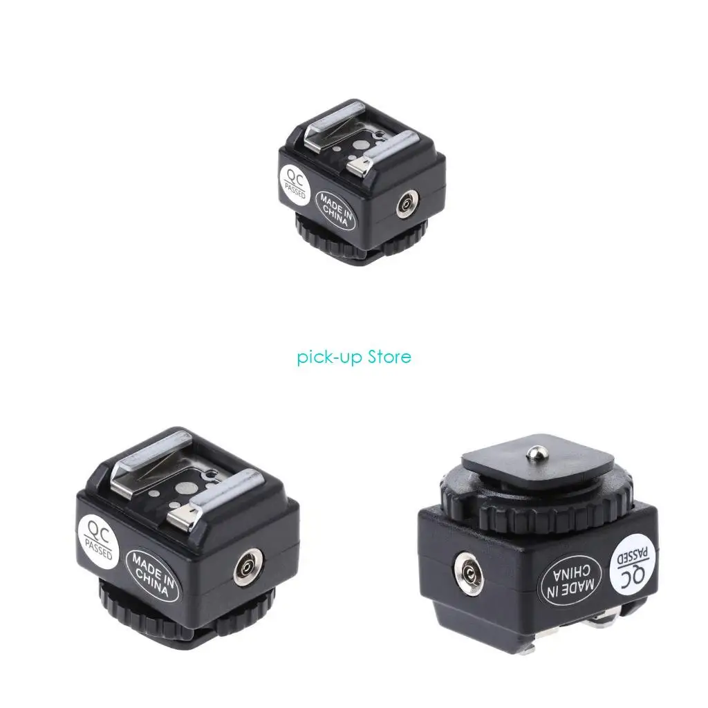 

C-N2 Hot Shoe Converter Adapter PC Sync Port For Flash To Camera Pentax A6000 A6300 X100V XT3 XT2 XT1