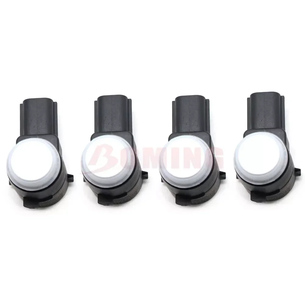 4PCS 20777093 23428268 White PDC Parking Sensor For Chevrolet Silverado 1500 Equinox Escalade Traverse GMC Yukon XL 1500 2500