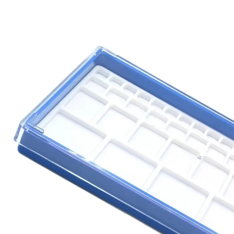 ABUH-Watch Parts Organizer Box-42 Grids For Screws& Balance Wheel Storage Solution Blue
