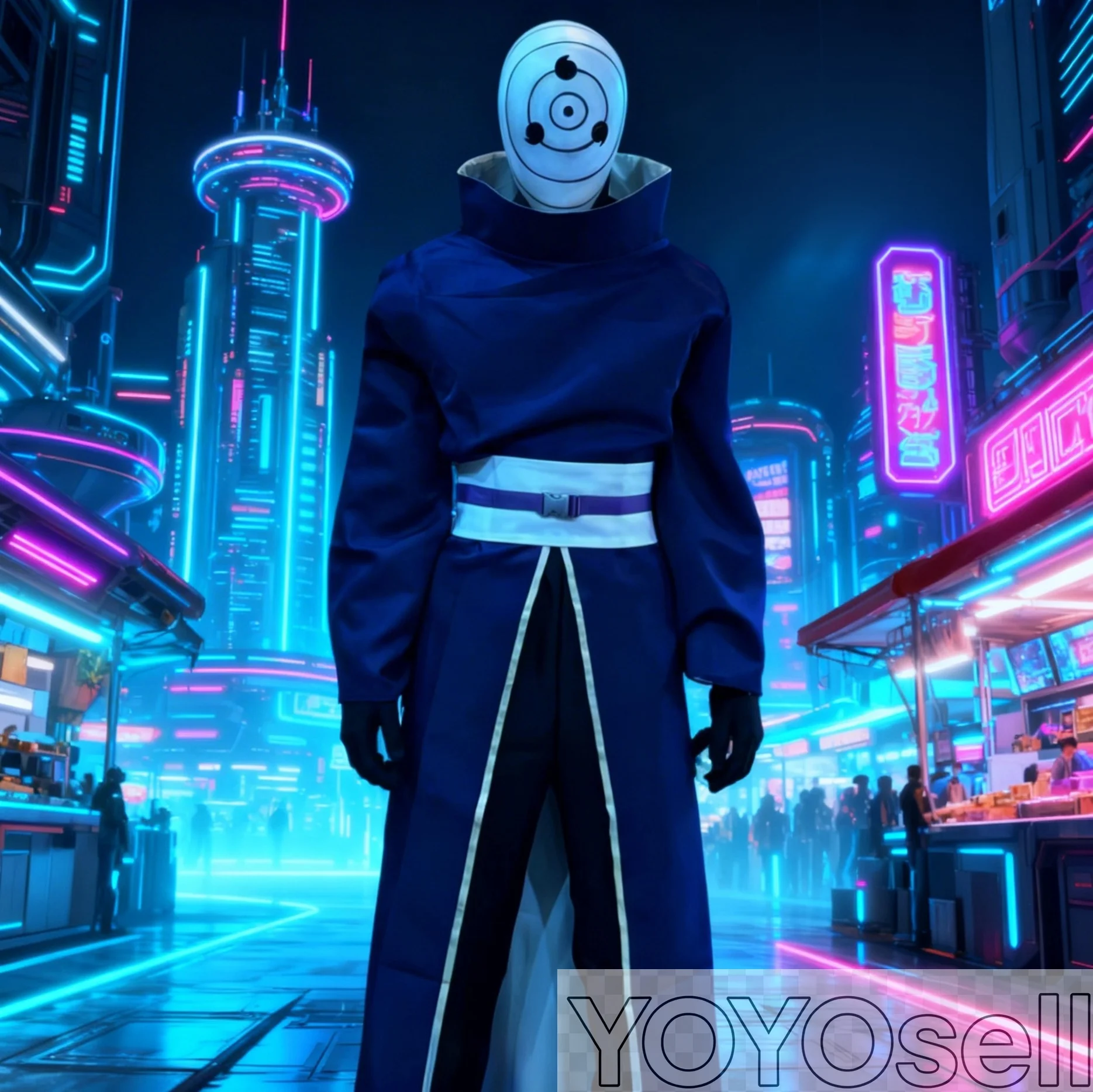 Костюм для косплея Обито Учиха – обзор и цена Anime Cosplay Obito