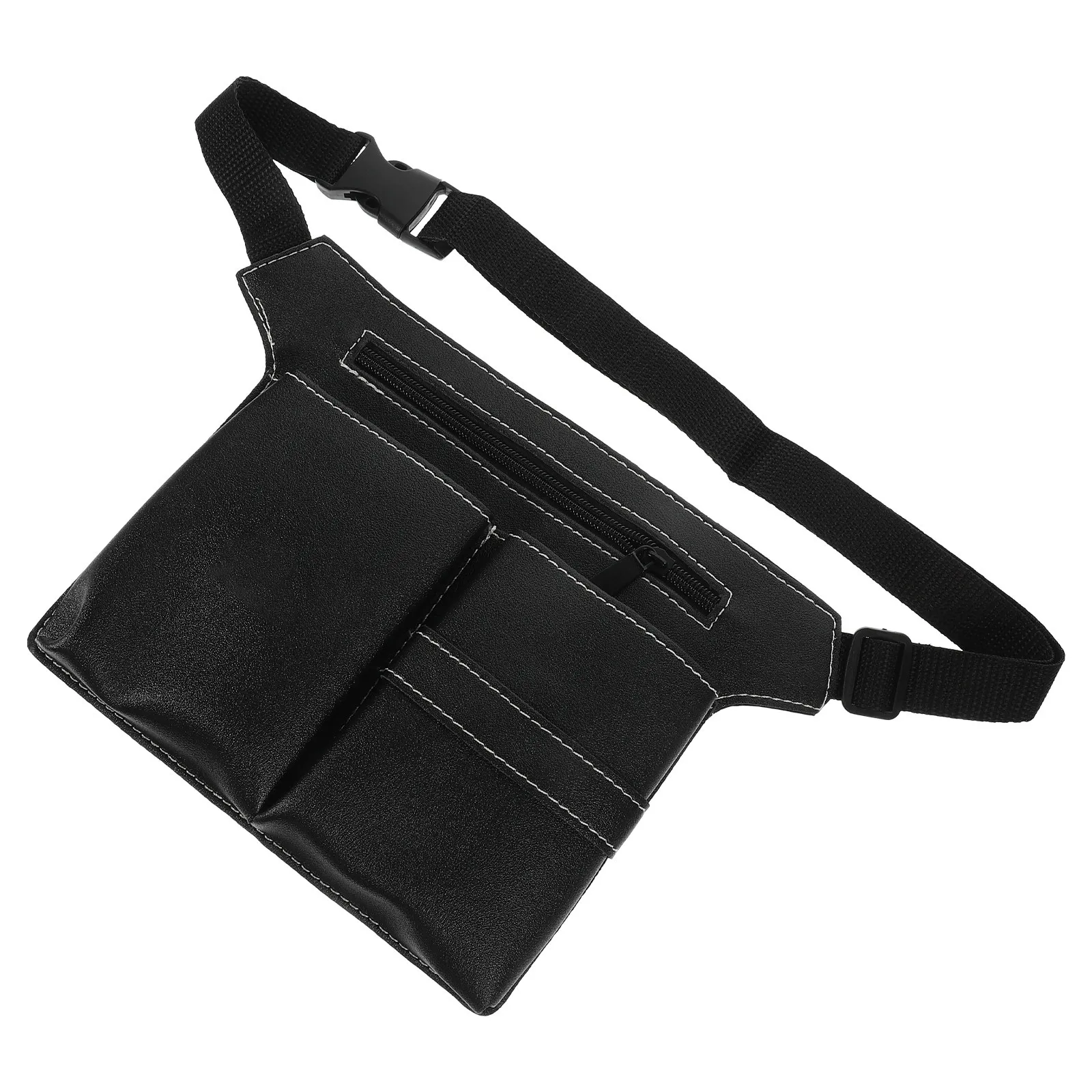 

Hairdressing Pouch Belt One Size Fits Most Adjustable Stylist Waist Bag for Scissors Comb Professional Hair Tools