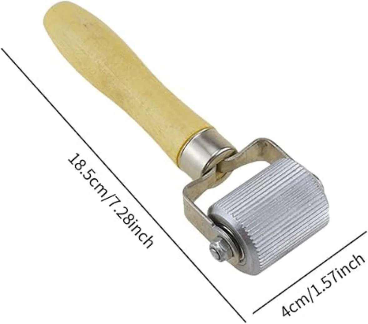 Tire Patch Roller Tube Stitch Puncture Rolling Wheel Portable Sound Deadener Installation Tool Tyre Roller Car Tire Repair, 4cm