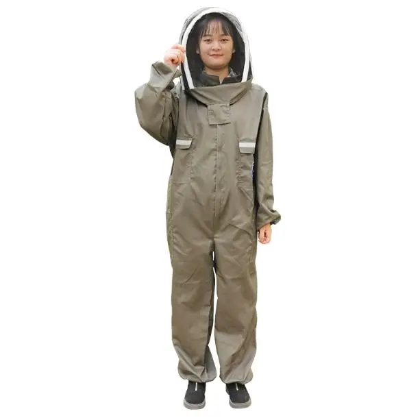 Breathable specialized thickened whole body beekeeping tools, protective clothing, bee hat, and bee clothing