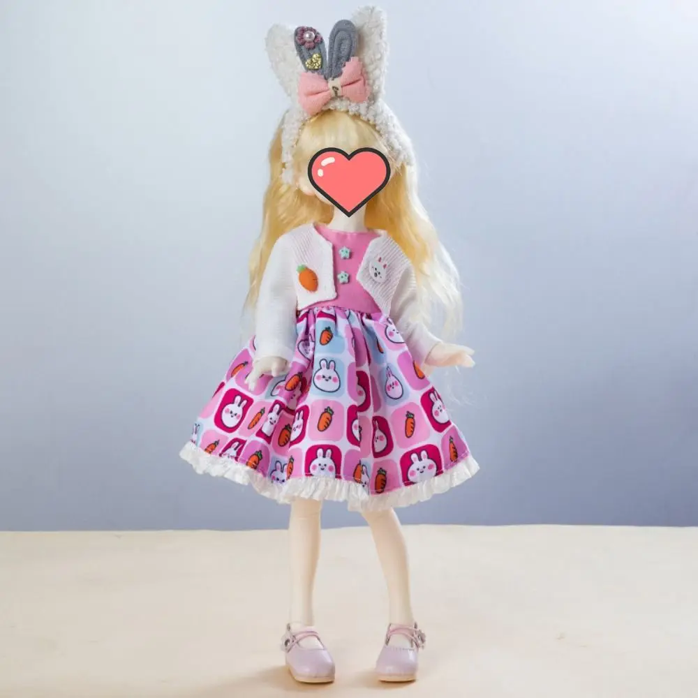 

Fashion 30cm Doll in Costume Cloth Sweet Accessories 30cm Doll Dress Set Colorful Cute 30cm Doll Dress Clothes Kids Gift