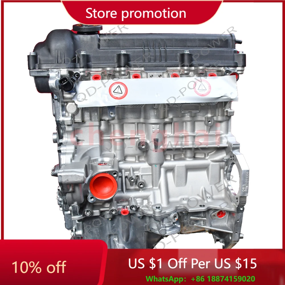 High Quality G4FA 1.4L 78.7KW 4cylinder engine for Hyundai Verna