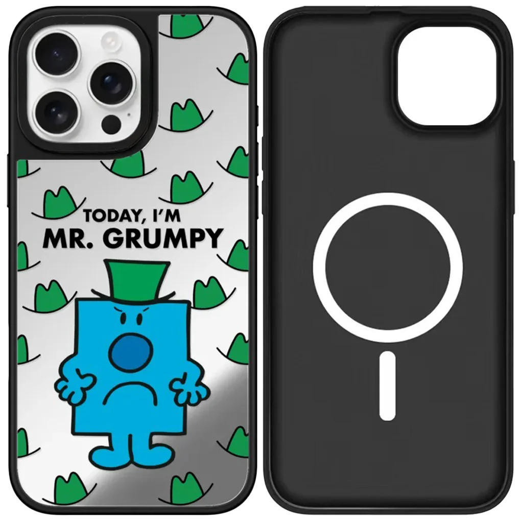 

MR iPhone 12 13 14 15 Pro Max Mirror Surface Magnetic Case Cover Shell