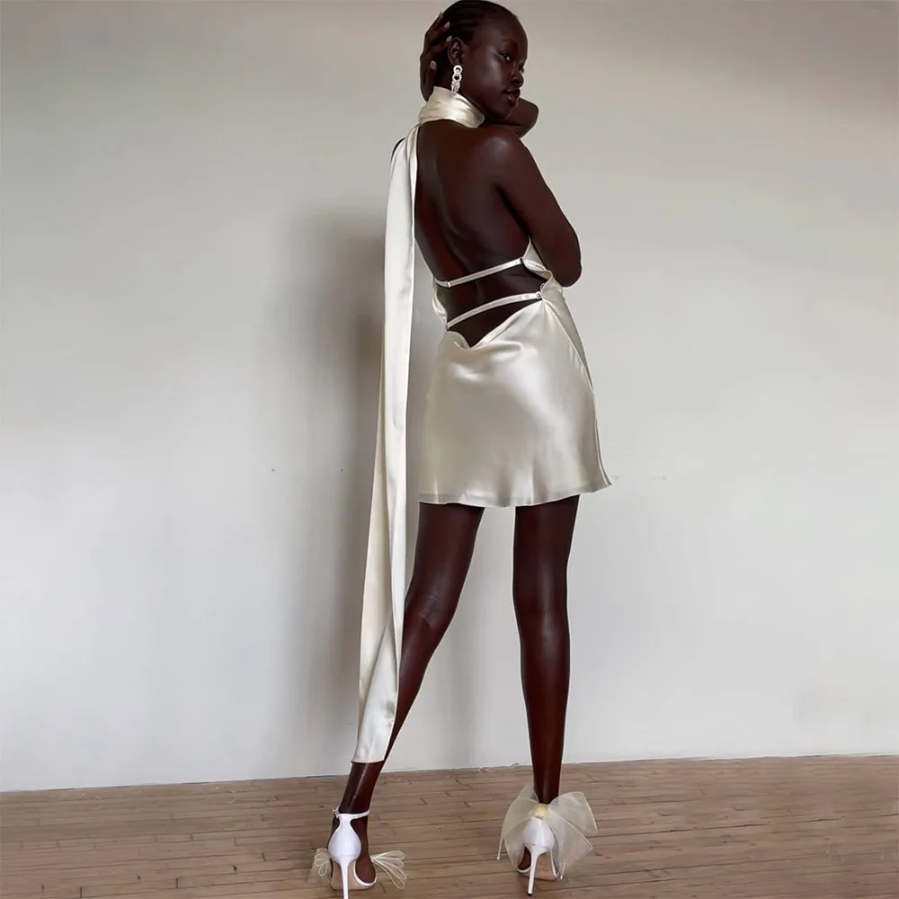 Robe de soirée classique élégante, formelle, pour mariage, bal, Cocktail, manches longues, vêtements féminins, boîte de nuit, tenue de fête unique