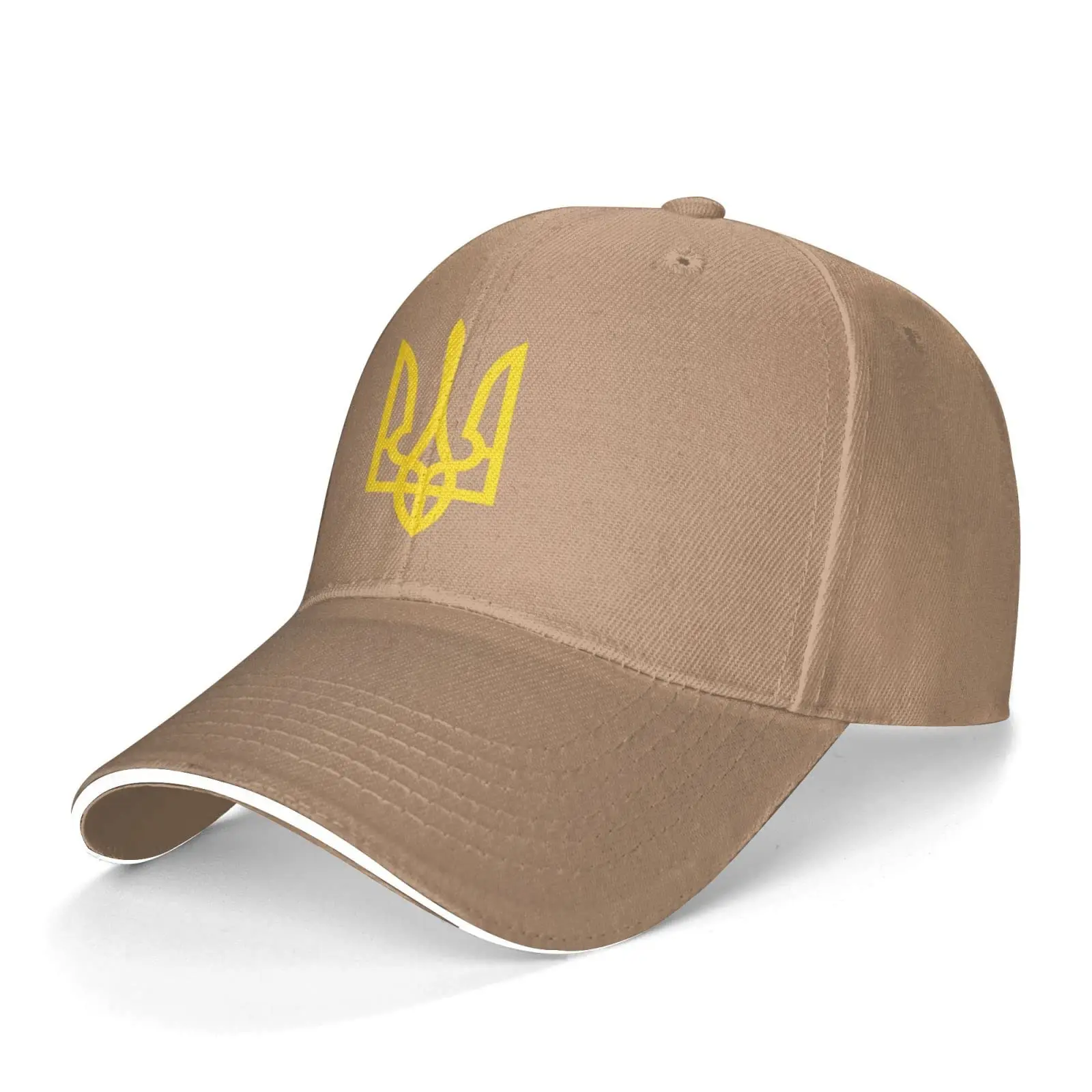 

Ukraine Tryzub Logo Baseball Cap Washable Adjustable Caps Men Woman Trucker Hat