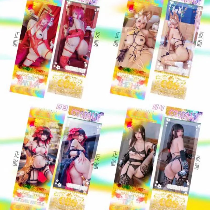 Goddess Story Collection Cards Sexy Complete Set Black Stockings Temptation Sexual Games Trading Anime Cards