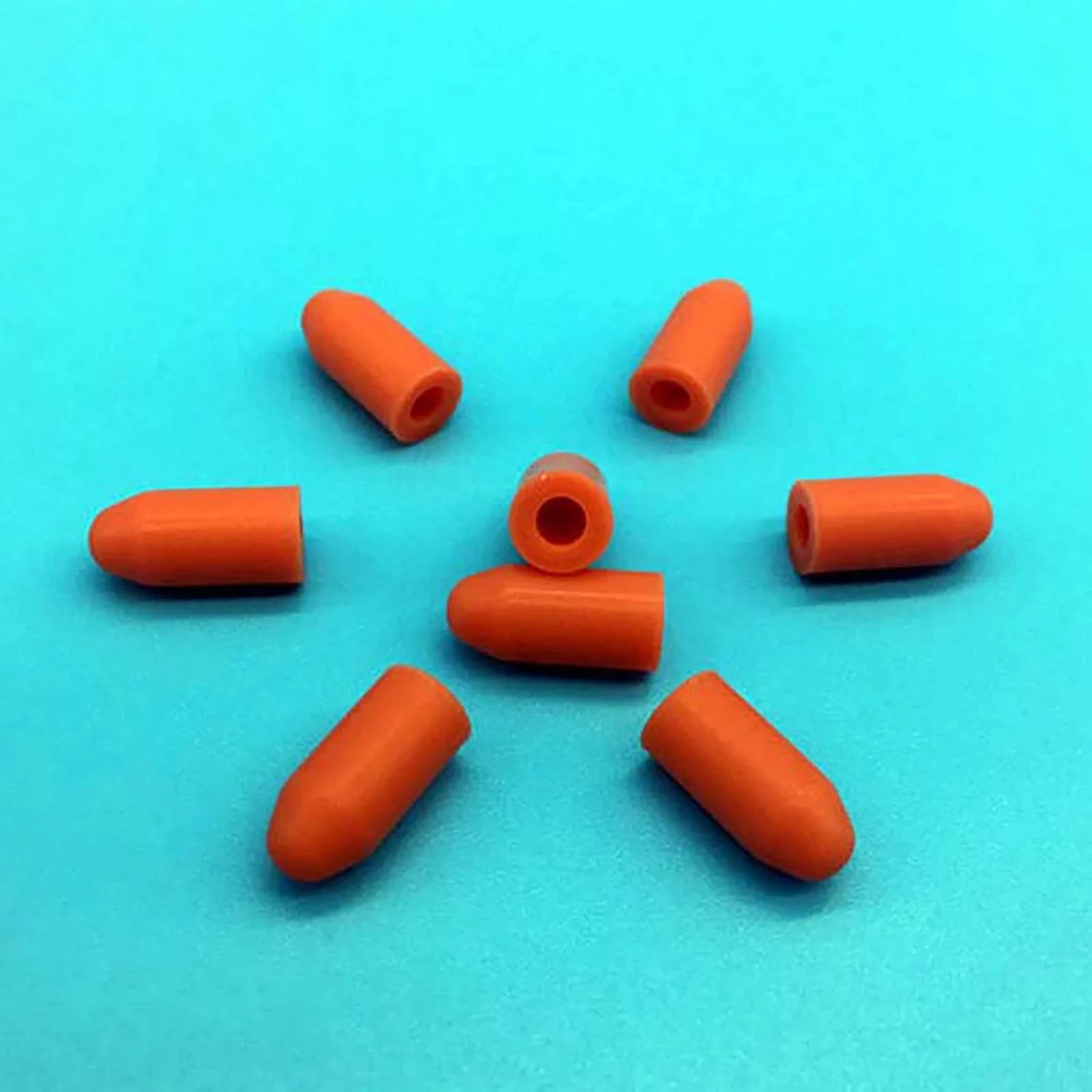 1-100pcs White/Black/Orange 3 * 6 * 9 Environmentally Friendly Rubber Sealing Cap With High/Low Temperature Resistance