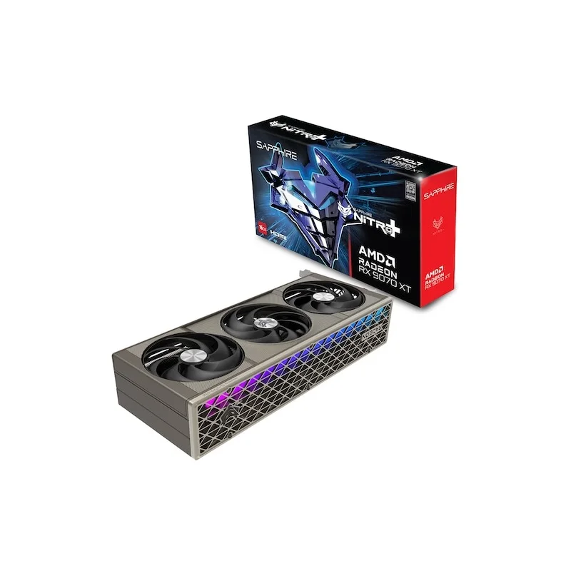 ياقوت راديون Rx 9070 Xt نيترو + Oc D6 16 جيجا بايت
