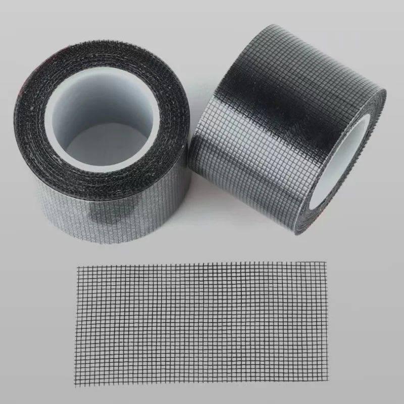 200cm*5cm Window Screen Repair Tapes Breathable Mesh Waterproof Patch Household Anti-mosquito Window Net Hole Self-adhesive Tape