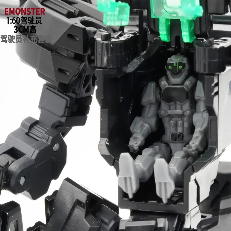 E.MONSTER Mecha Model N4B-07F Emonster Tank EM01 EM02 EM03 EM04 06 07 08 Driver Diaclone Akcesoria Missile Box Naklejki Uv