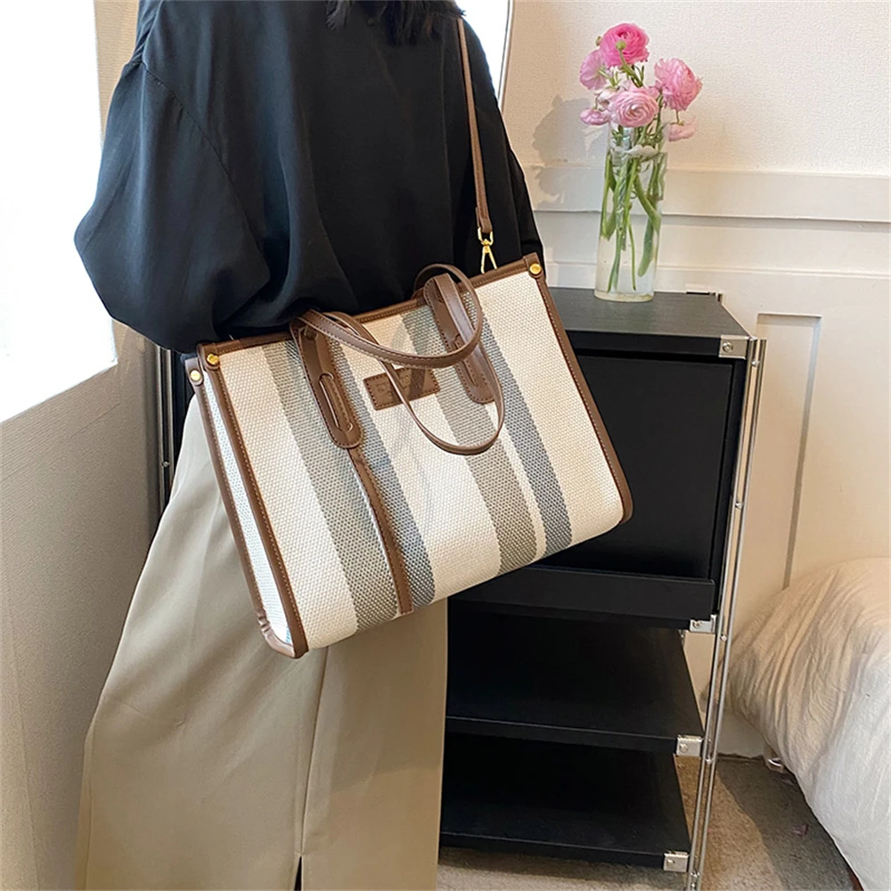 Large Capacity and High Quality Canvas Women Bag Multifunctional New Ladies Handbag Fashion Ladies Shoulder Crossbody Bags Sac