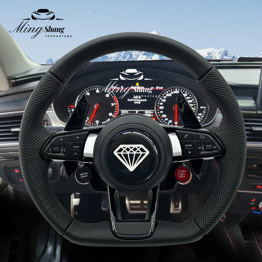 

Рулевое колесо из углеродного волокна Auto RS для Audi A3 A4 A5 S4 RS5 S3 S4 S5 A6 A7 A8 Q5 Q6 Q7 Q8 TT R8 S6 RS6 RS7 S7 C7 B8.5 B8 GTSS