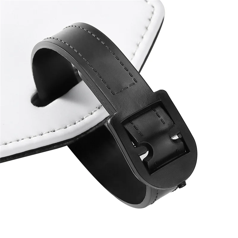 N89R 20Pack sublimazione spazi vuoti etichette per bagagli etichette per sacchetti di trasferimento di calore in pelle PU etichette per bagagli per valigia da viaggio borse sportive Holde