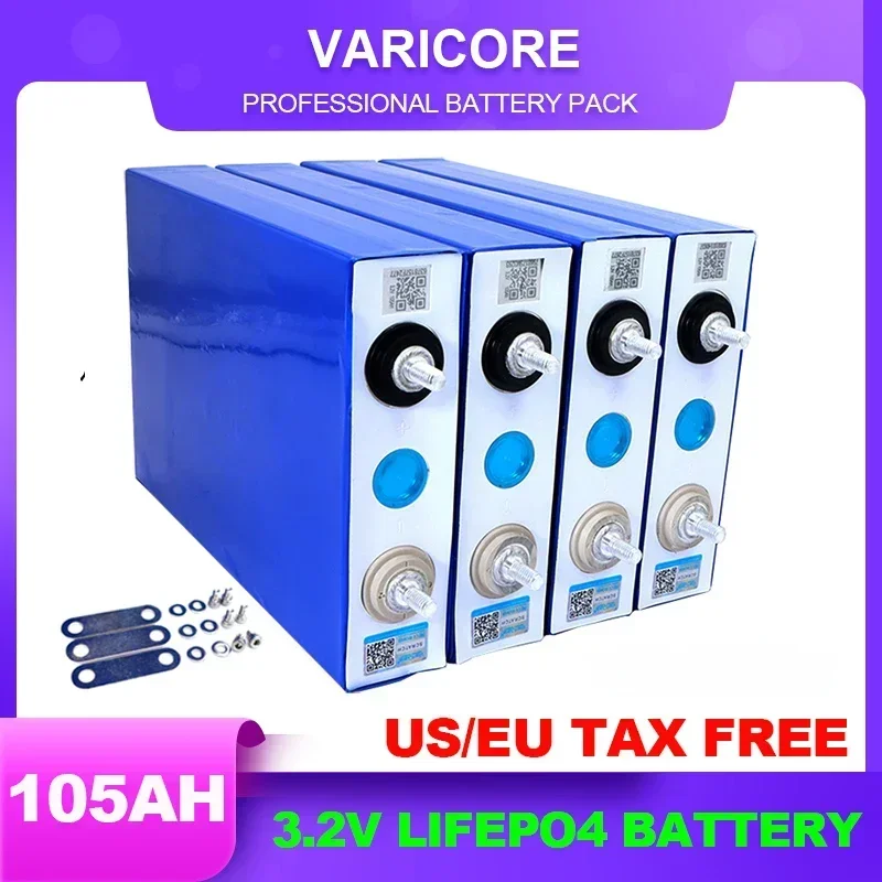 4x3,2 v 310Ah 280Ah 340ah 320AH 105ah Lifepo4 batería litio hierro fosfato célula Solar 12v 24v 36v fuera de la red viento Solar libre de impuestos