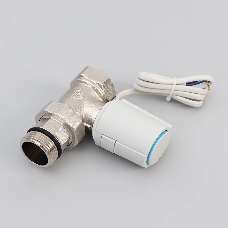 Thermal Actuator NC 230V for Underfloor Heating Manifold Normally Closed Electric Actuator M30*1.5 for Floor Heating Thermostat