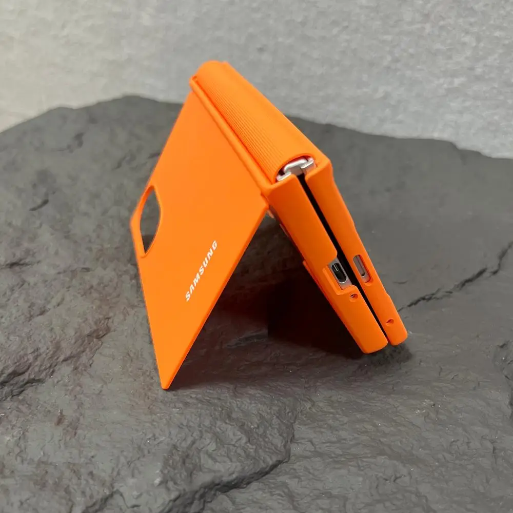 Einfarbige Scharnierschutz-Handyhülle für Samsung Galaxy Z Fold 8Ultra Fold8 7 6 Unsichtbare Halterung Stoßfeste Schutzhülle – Detail 9