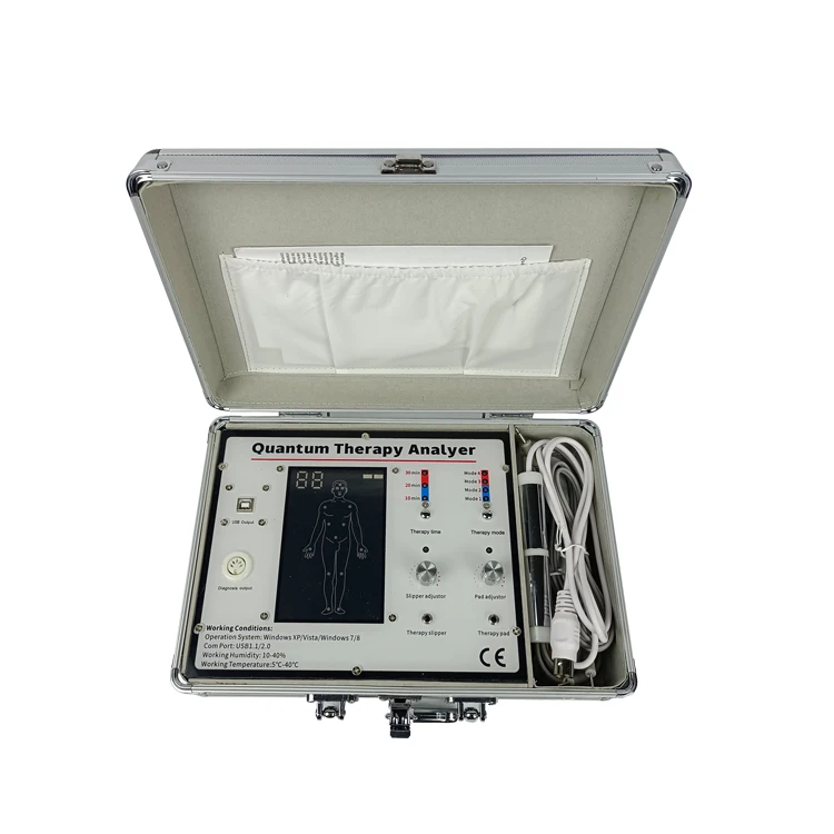 Quantum detector electrotherapy quantum resonance magnetic analyzer