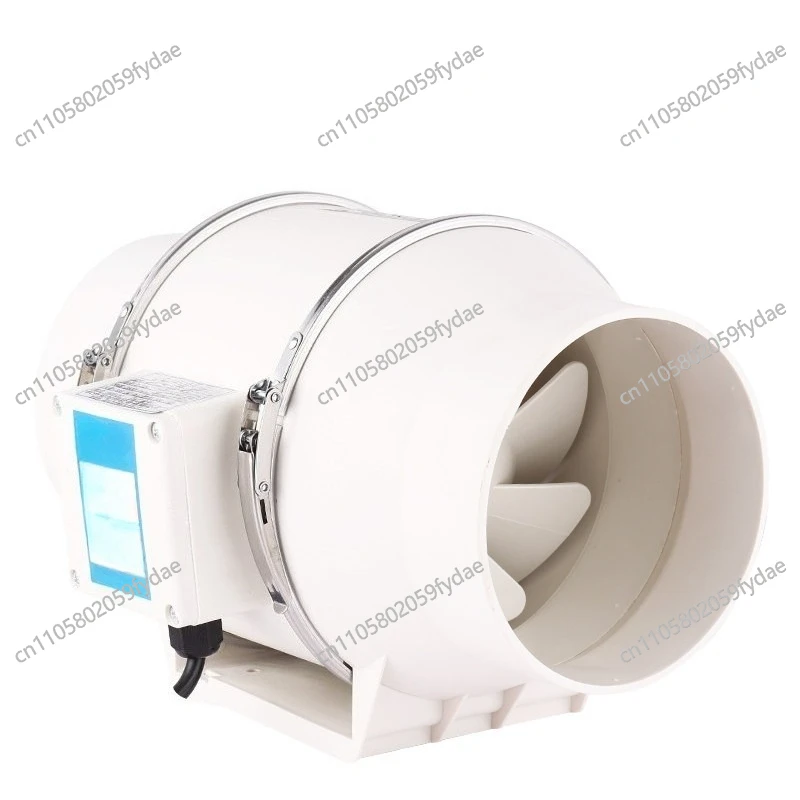 Round Duct Fan 220v Induced Draft Fan, Silent and Powerful Exhaust Fan, Small Centrifugal Fan