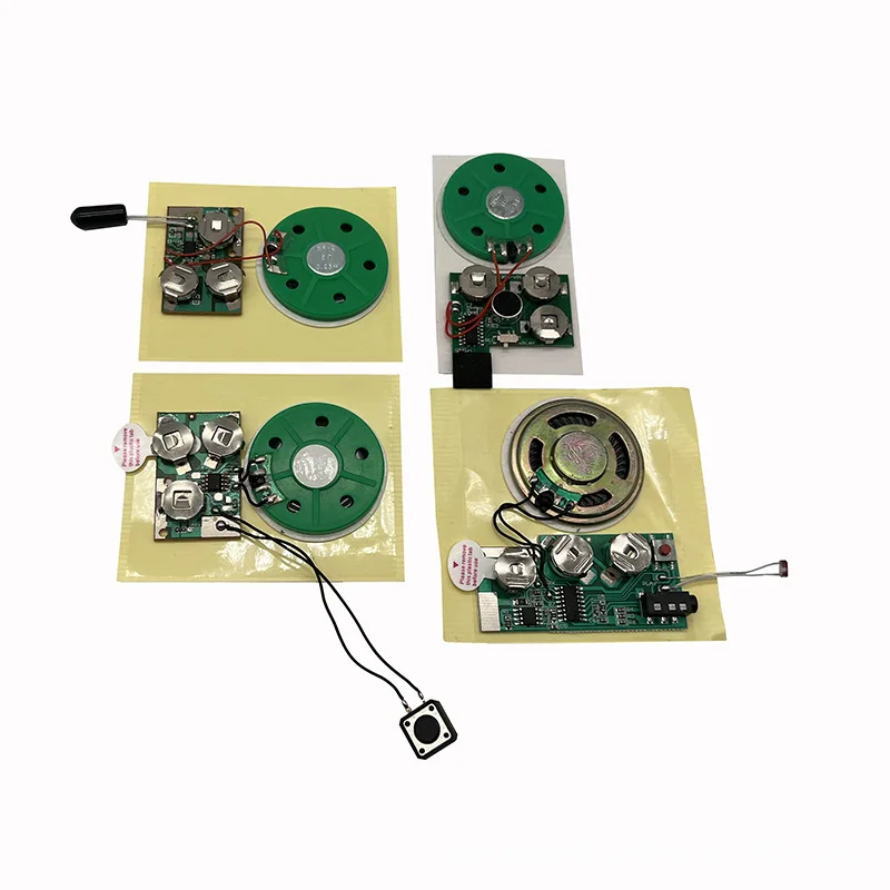 Custom Birthday 3D-up Music Greeting Card Mechanism Recording Function Module Compatible with Various Card Chips