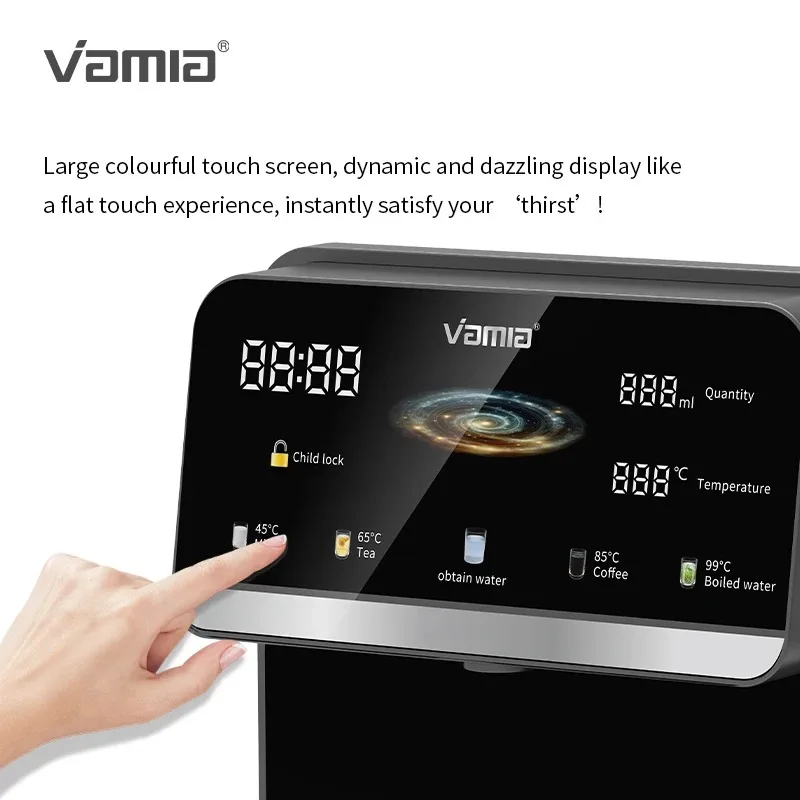 Wall-mounted Water Dispenser Instant Heat Rapid Hot & Cold Temperature Control Drinking Water Dispenser Water Purifier Smart