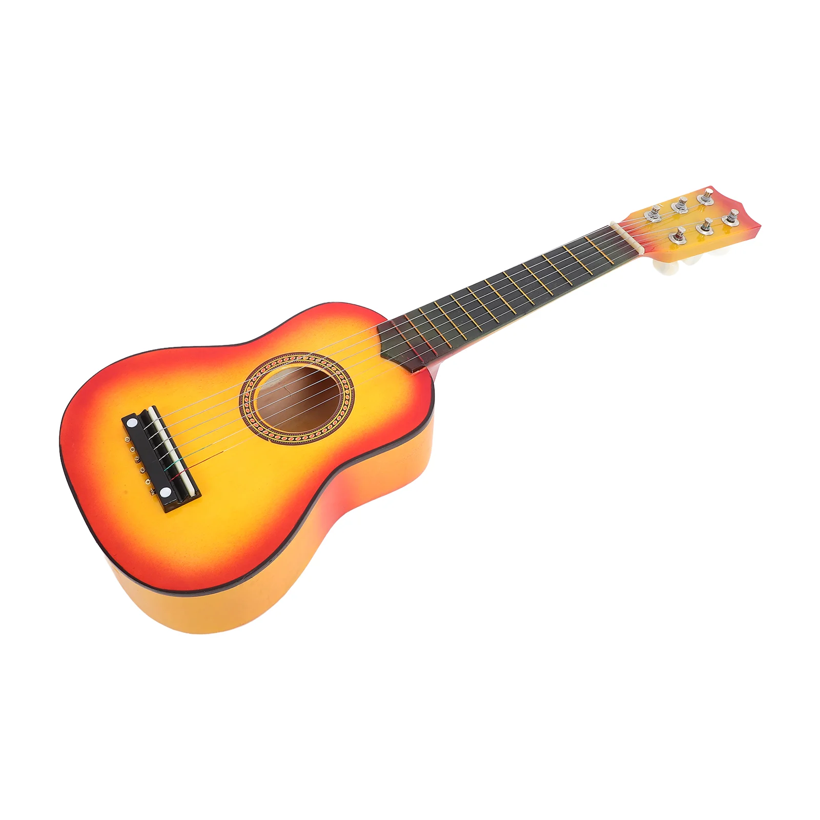 Guitar Children's Toy Kids Simulation Wooden Musical Plaything Instrument For Beginner Preschool