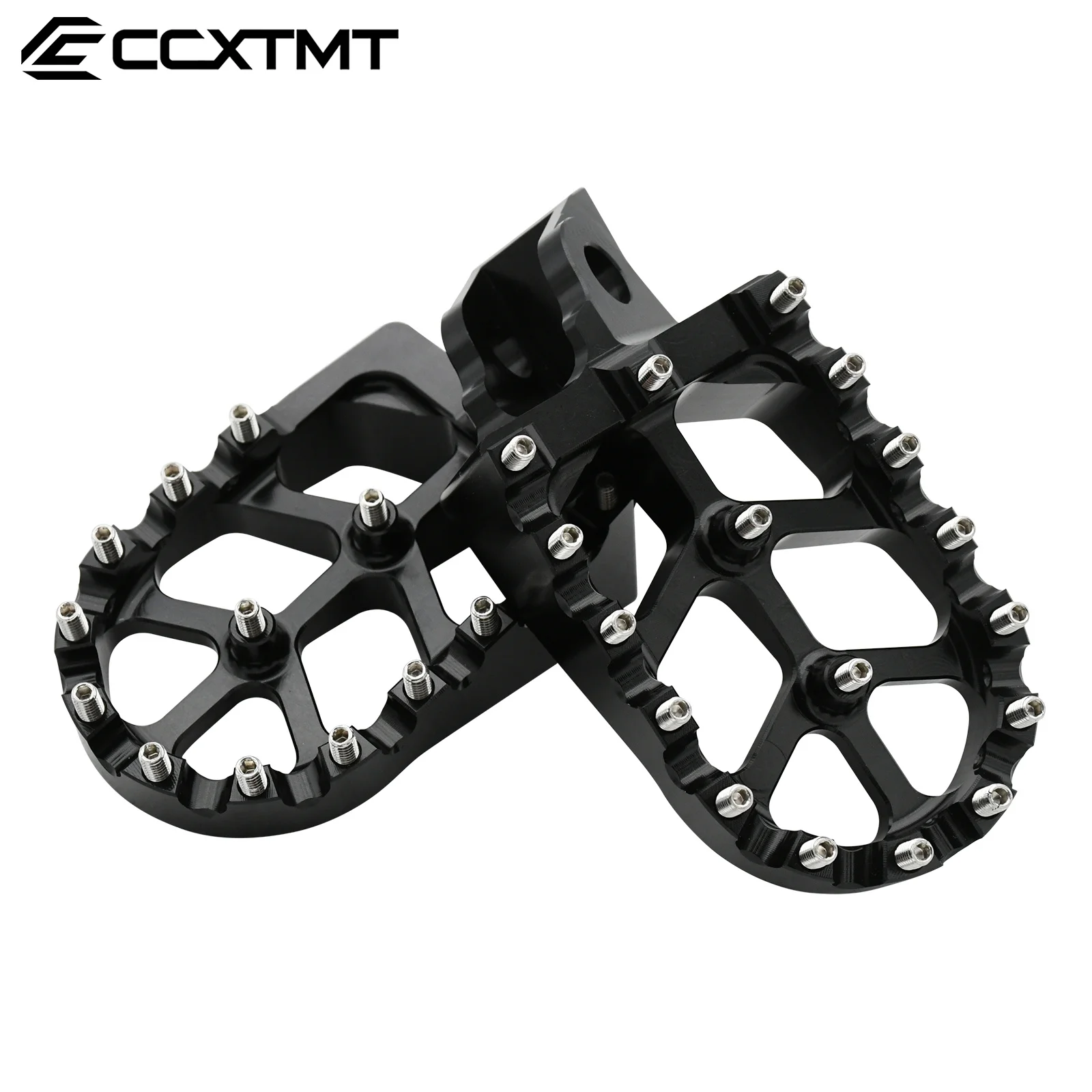 Motorcycle CNC Foot Pegs Dirt Bike Footrest Pedal For Kawasaki KX85 2001-2023 For Suzuki RM65 2003-2005 RM100 KX65 2000-2023