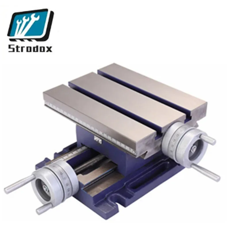 APK-201 APK-202 APK-203 APK-204 APK-205 Fixed High Precision Cross Table Milling Machine Vise Sliding Moving Table