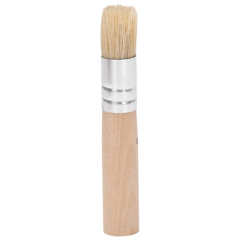 15 Pieces Wooden Stencil Brushes Stencil Brushes Painting Brushes Wooden Handle Painting Stencil Brushes