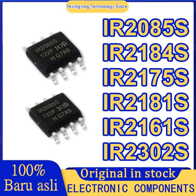

IR2085S IR2161S IR2175S IR2181S IR2184S IR2302S IR2085 IR2161 IR2175 IR2181 IR2184 IR2302 IR25602 IC Chip SOP-8 in stock