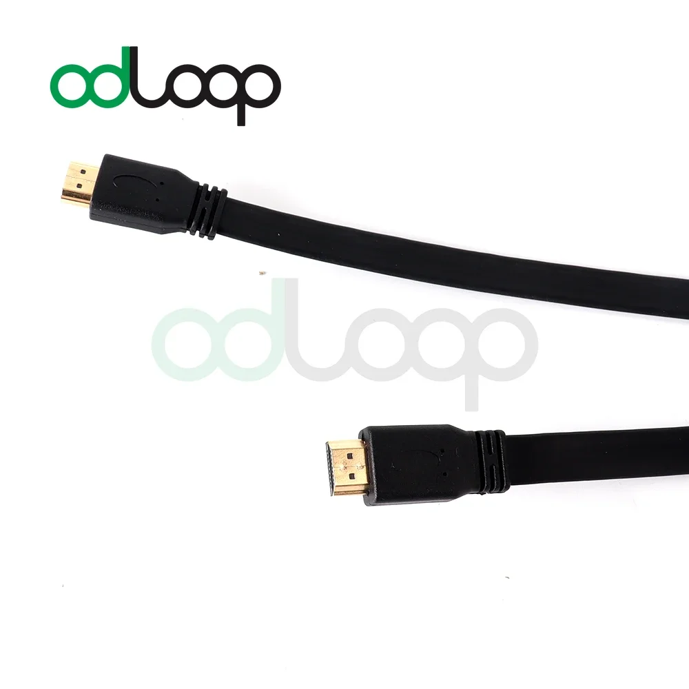 ODLOOP High Speed HDMI Cable Type A Male To Gold Plated 4K with Ethernet for Computer Monitor Laptop PC Gaming HD Video Audio