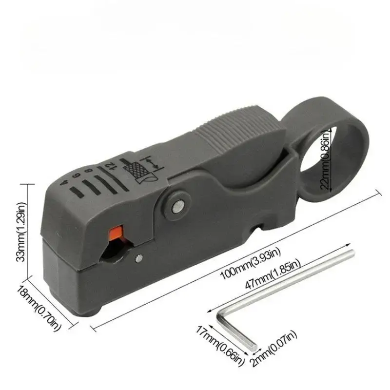 NEW Automatic Stripping Pliers Wire Stripper Wire Coaxial Cable Cutter Tools Cable Stripper Pliers Decrustation Pliers
