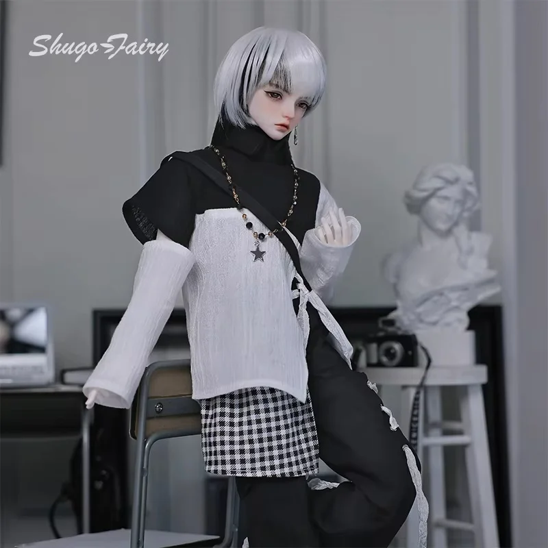 ShugaFairy Roland Bjd Dolls 1/4 Bubo 2 Body Modern Casual Neutral Style Moveable Joints Anime Peripheral Doll Full Set