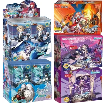 Honkai Yıldız Ray Kartı Anime Oyunu Genshin Etki Honkai Yıldız Demiryolu Kartı Nadir Koleksiyon Kartları Çöküş Oyuncaklar Hediyeler