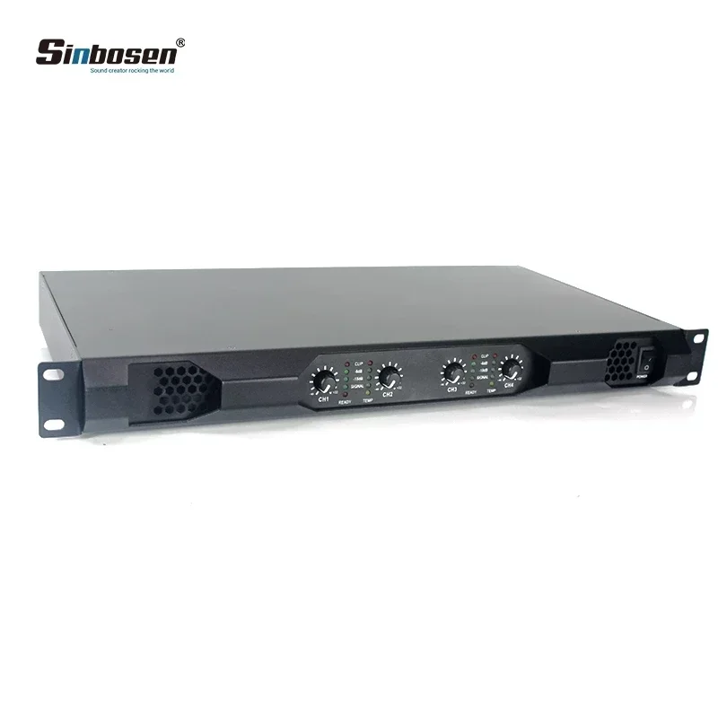 Home party professional power amplifier 4 channels K4-450 450 watt digital 1u class d amplifier