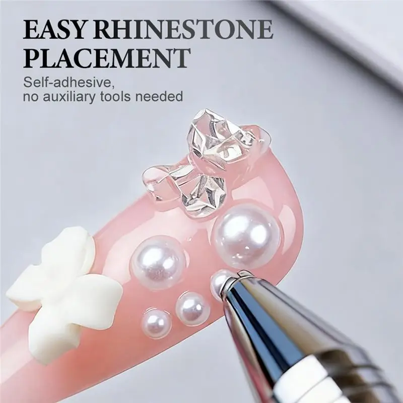 【TODAY-OnLY!】قلم شمع لفن الماس، حرفة أظافر جديدة قابلة لإعادة الملء 2025 مع قبضة مريحة، وردي متدرج