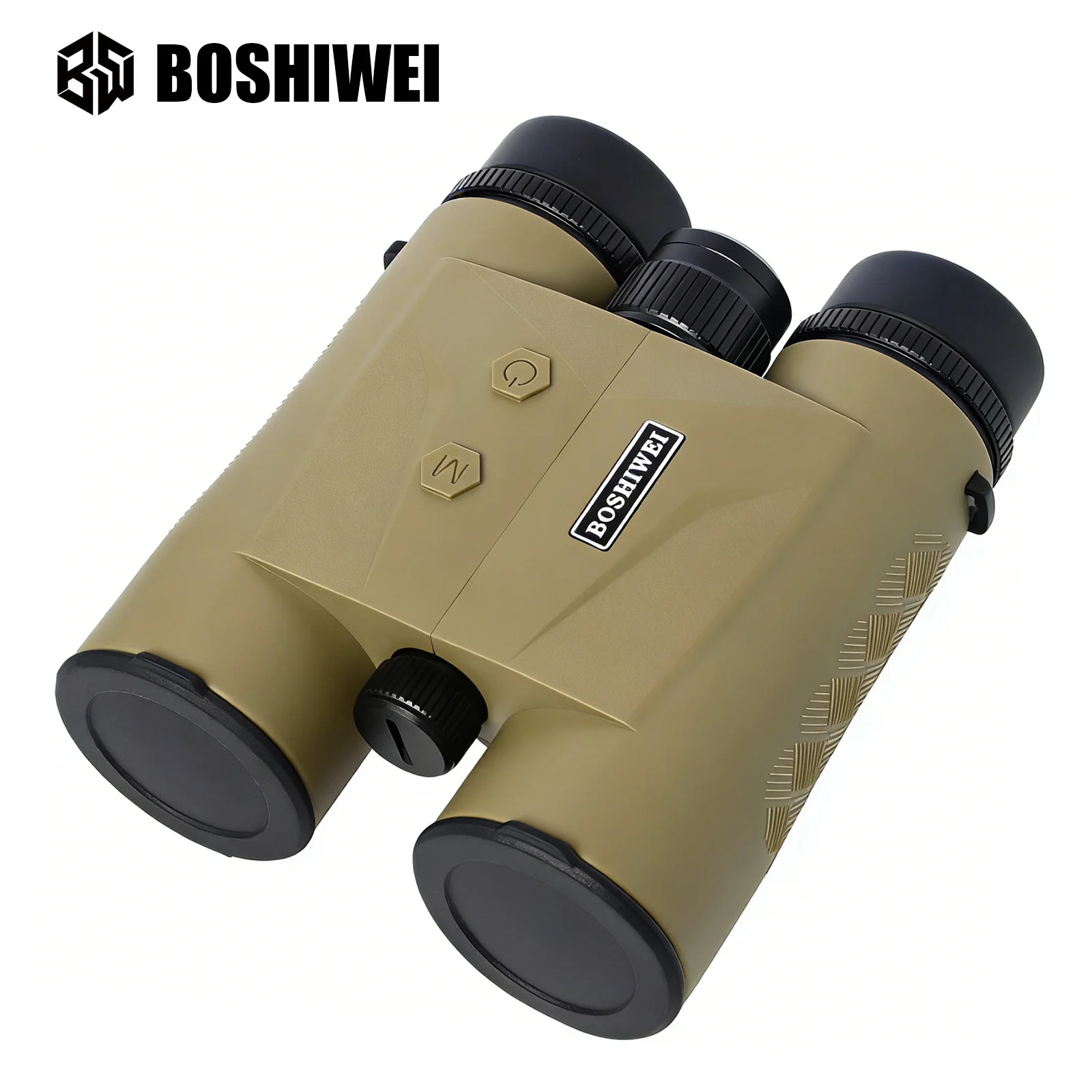

BOSHIWEI 10x42 HD Laser Rangefinder Binoculars IPX7 Waterproof Perfect for Camping Style Outdoor Use Hunting and Surveying Jobs