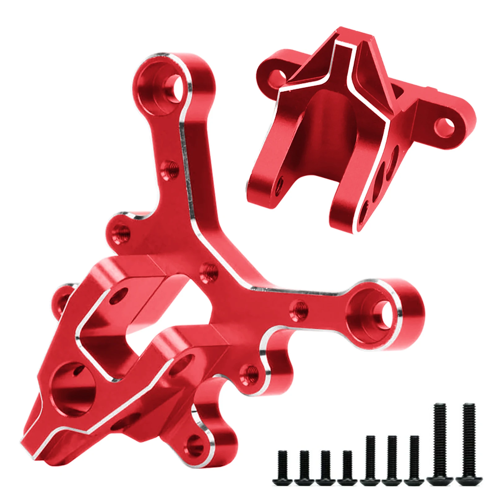 

Металлические центральные крепления-держатели # Запчасть ARA320500 для ARRMA 1/8 Kraton Outcast Notorious 6S BLX: передние и задние центральные крепления-уплотнители (усилители)