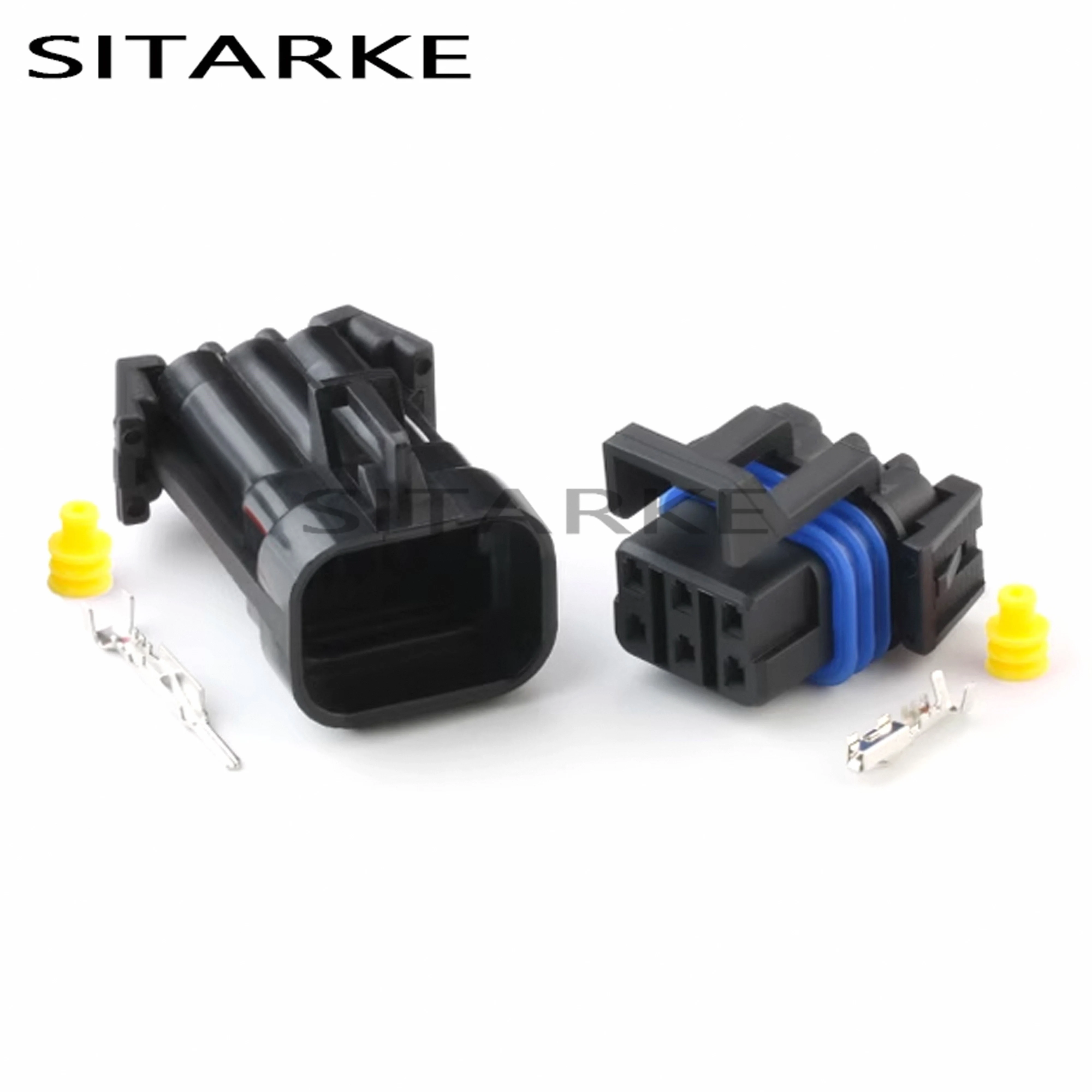 

5Sets Delphi 6 Pin 150 Series Auto Cable Connector Female Male Metri-Pack Plastic Housing Plug For Suzuki 12052848 12124107