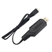 7.4V 2S USB Fast Charger Cable with Overcharge Protection for RC Drones SYMA X8 Series/X6 MJX X600 Hubsan H501S/V912/V323 WLtoy